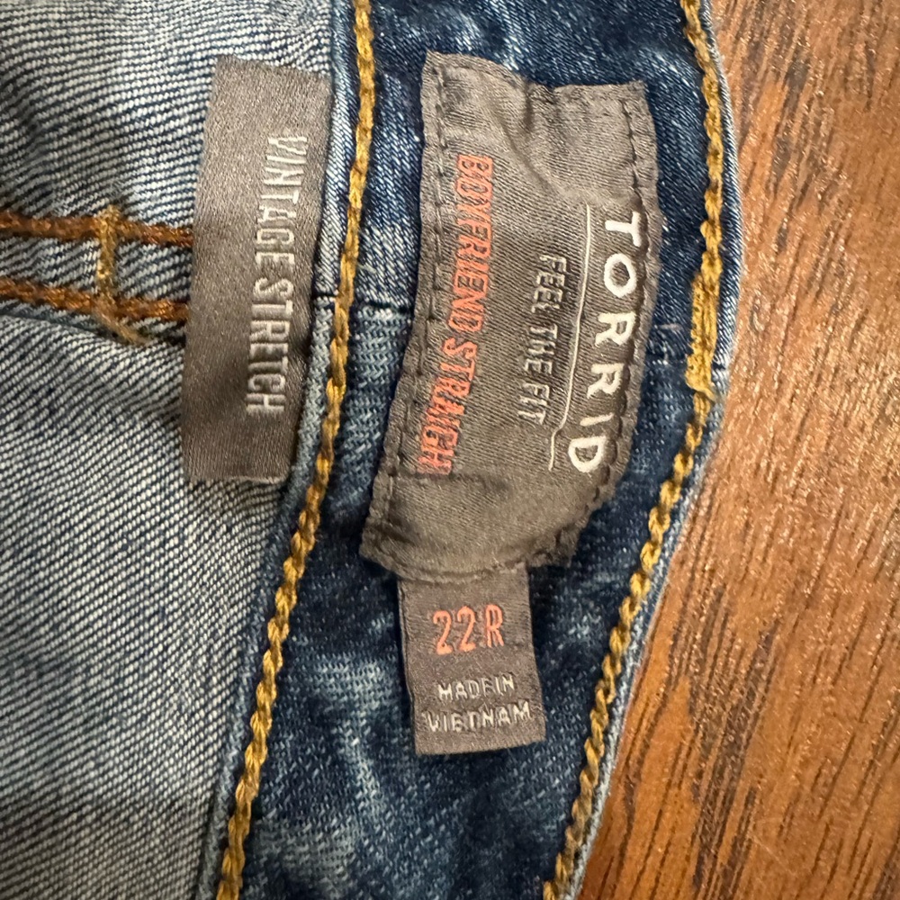 Torrid jeans size 22